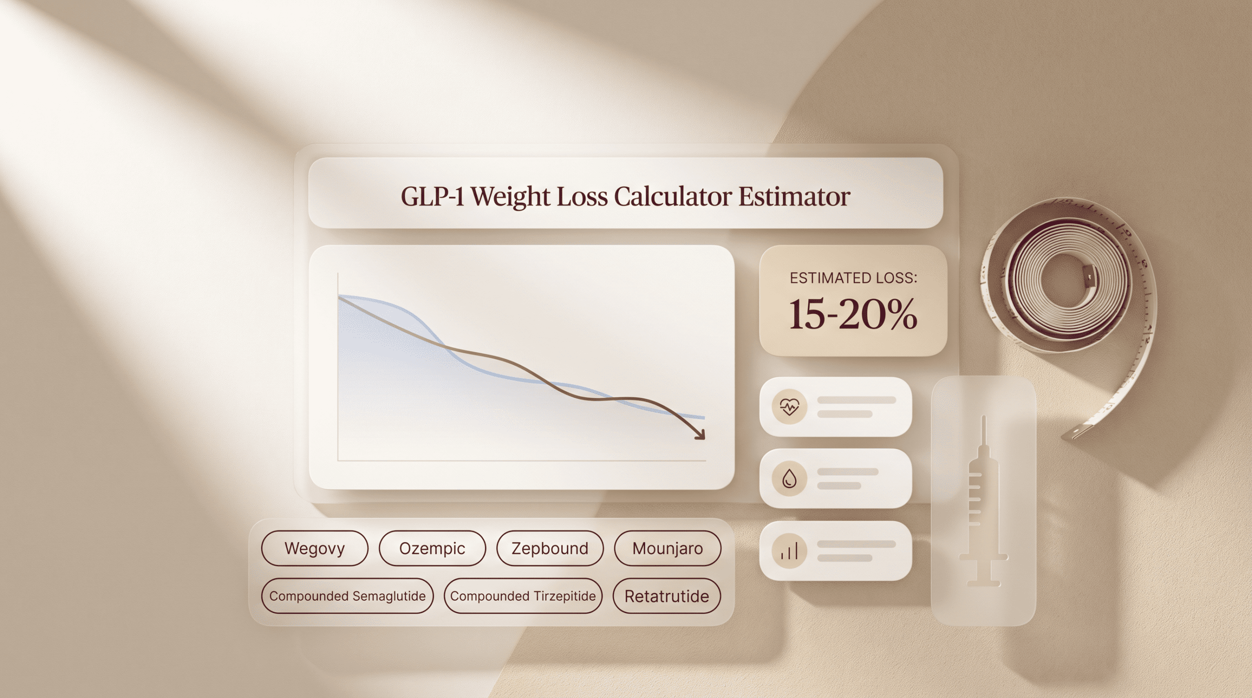GLP-1 Weight Loss Calculator